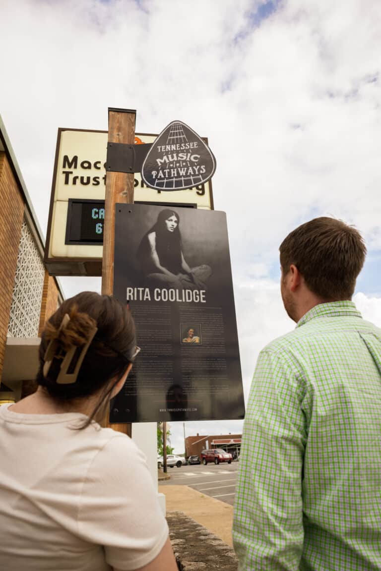 Rita Coolidge Music Pathway Marker