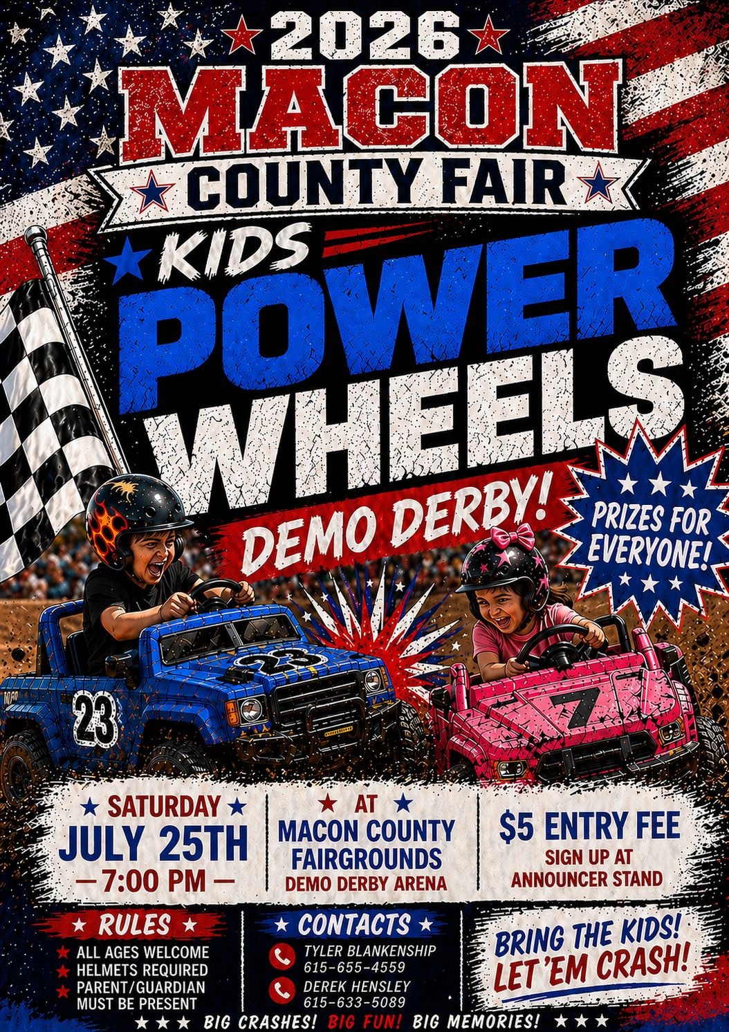 Kids Power Wheels Demo Derby