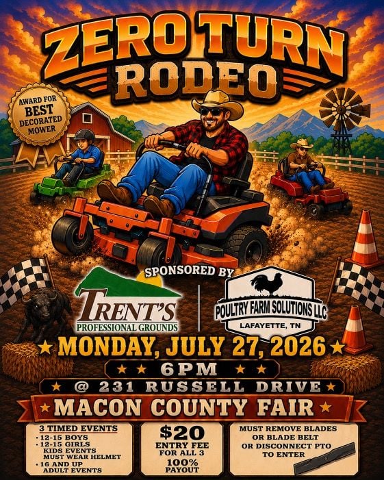 Zero Turn Lawnmower Rodeo