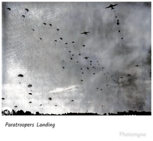 Paratroopers Landing